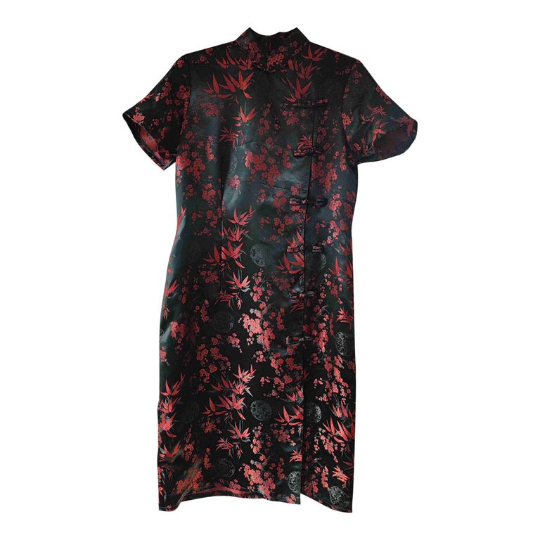 Asian silk dress