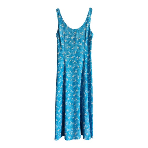 Robe longue à fleurs