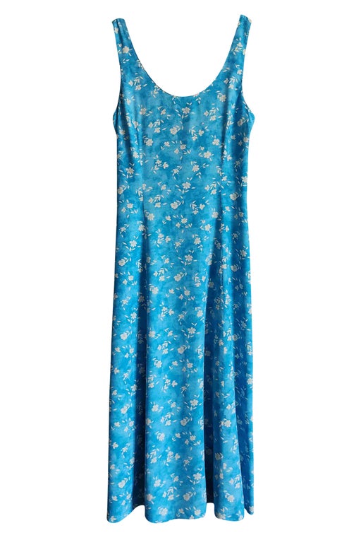 Long floral dress