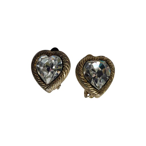 Boucles d'oreilles en métal doré