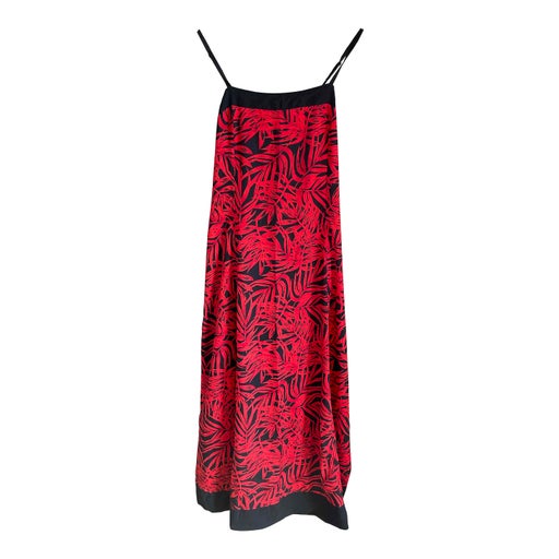Robe longue à motifs