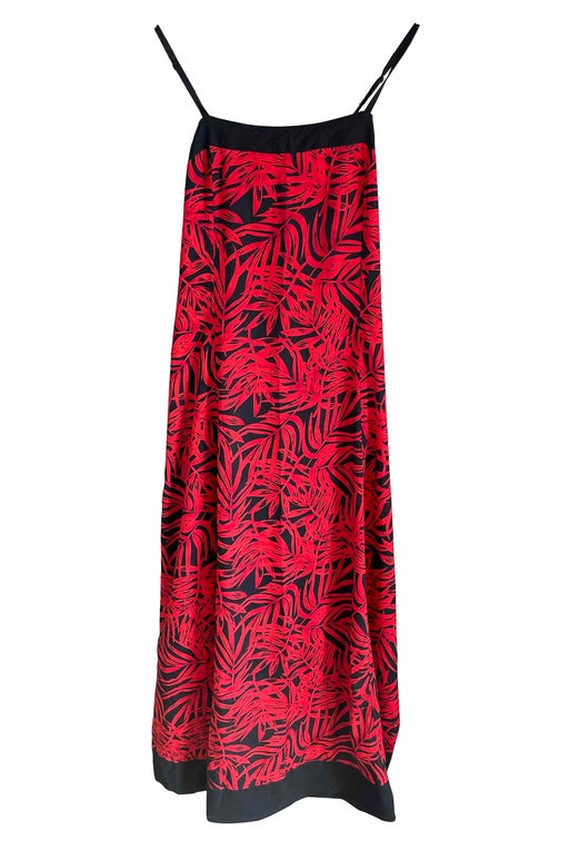 Long dress with patterns