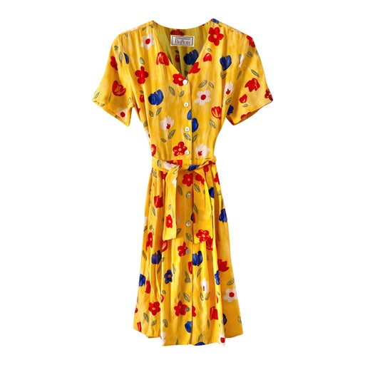 Mini robe à fleurs