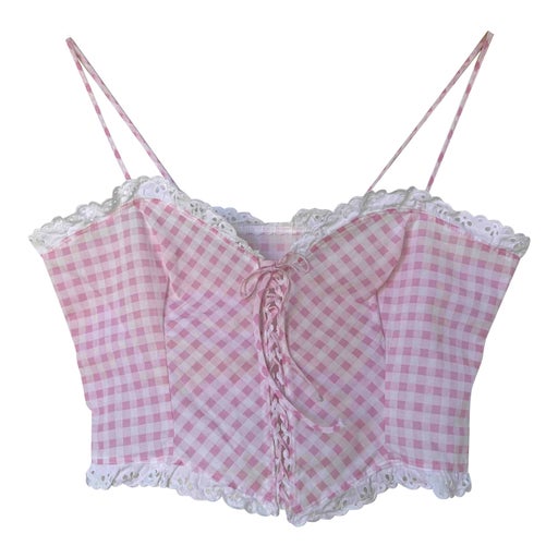 Cotton bustier