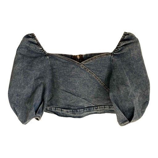 Crop top en jean