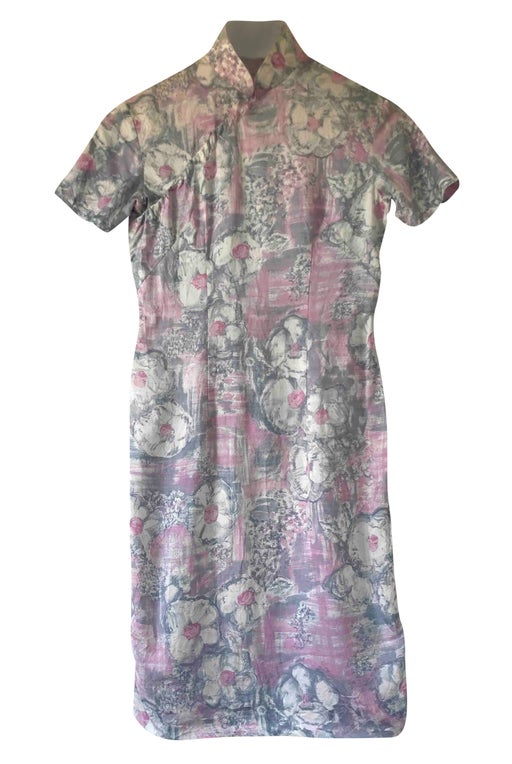 Asian silk dress