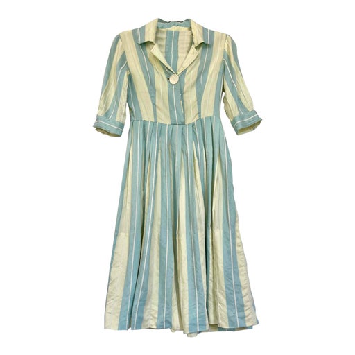 Robe en lin et soie