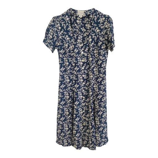 Floral buttoned dress