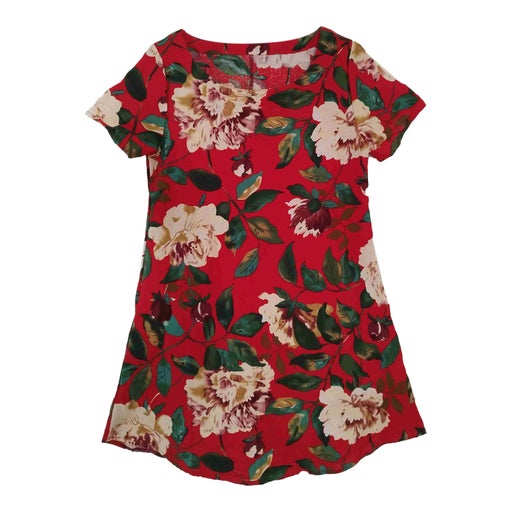 Robe mini en coton
