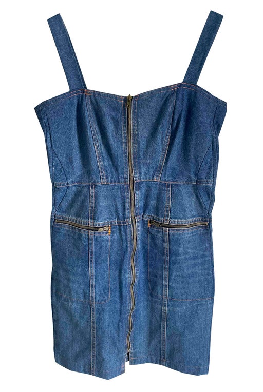 denim dress