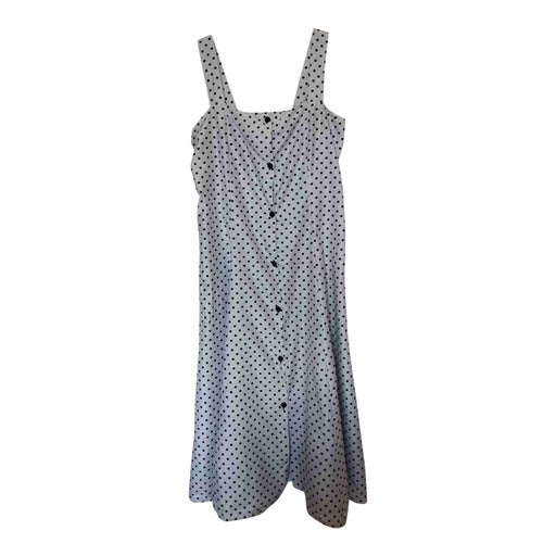 Polka Dot Buttoned Dress
