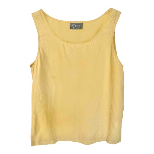 Silk tank top