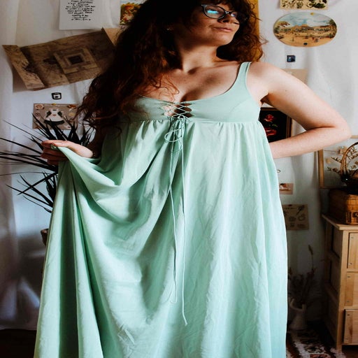 Robe vert d'eau