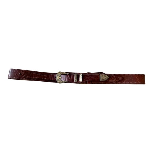 Ceinture western en cuir