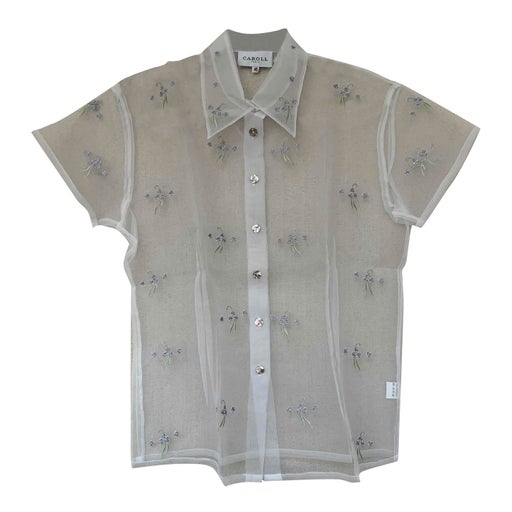 Blouse en organza