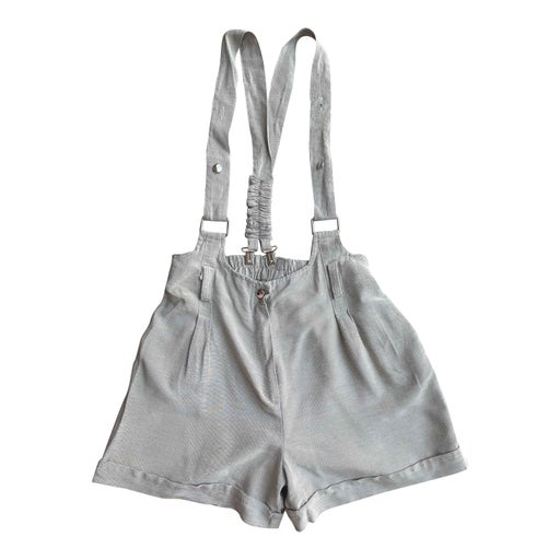 80's suspender shorts