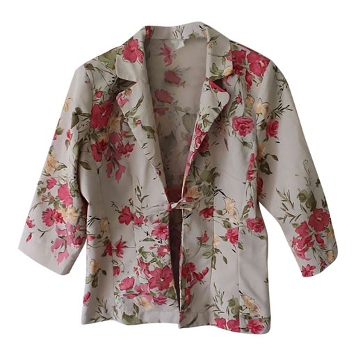 Veste à fleurs
