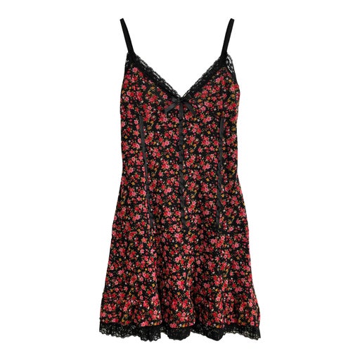 Dress with small flowers