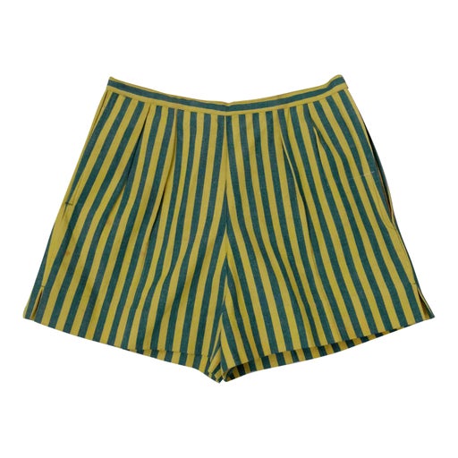 Mini striped shorts