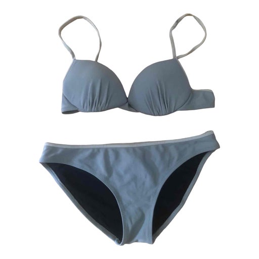 Silver swimsuit
