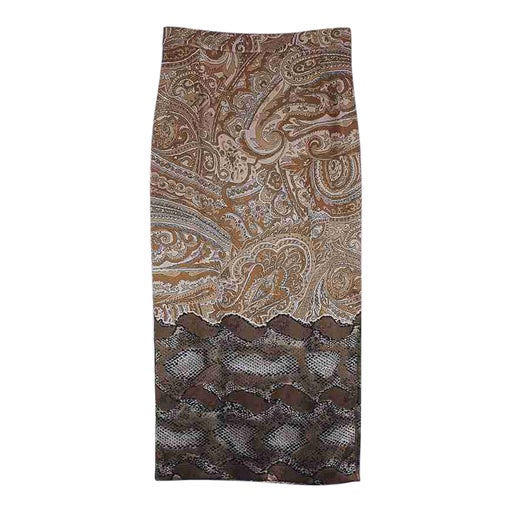 Jupe python et paisley