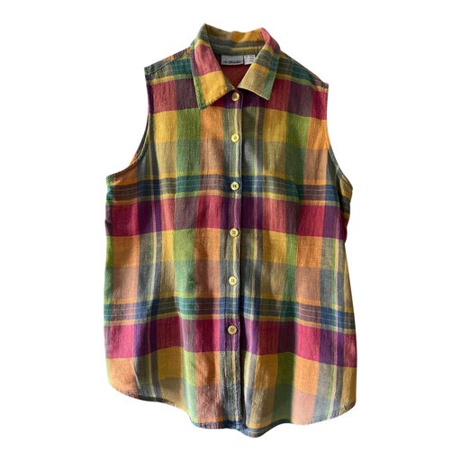 Madras cotton top