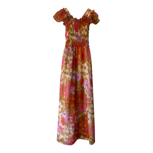 Long floral dress