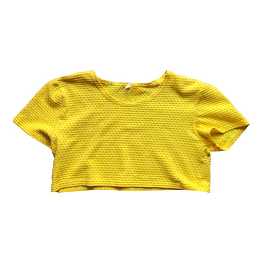 Polka dot crop top