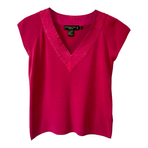 Top en soie et coton