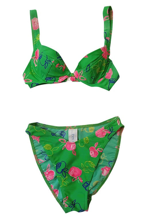 Maillot de bain à fleurs