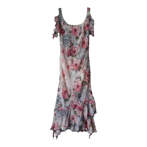 Robe à fleurs et léopard