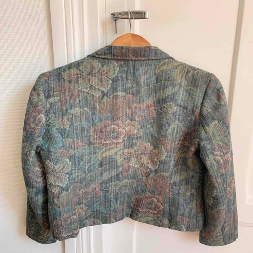 Blazer à fleurs