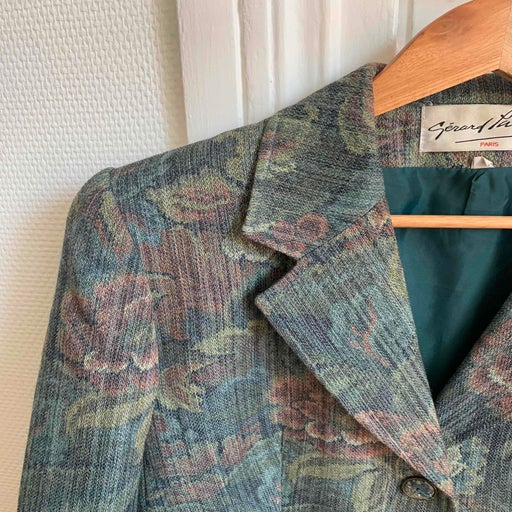 Blazer à fleurs