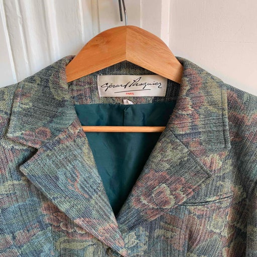Blazer à fleurs
