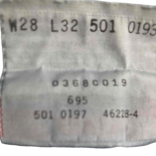 Jean Levi’s 501 W28L32