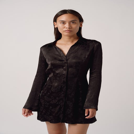 Robe en satin Musier