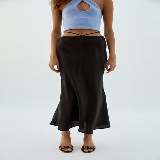 Jupe en satin Musier