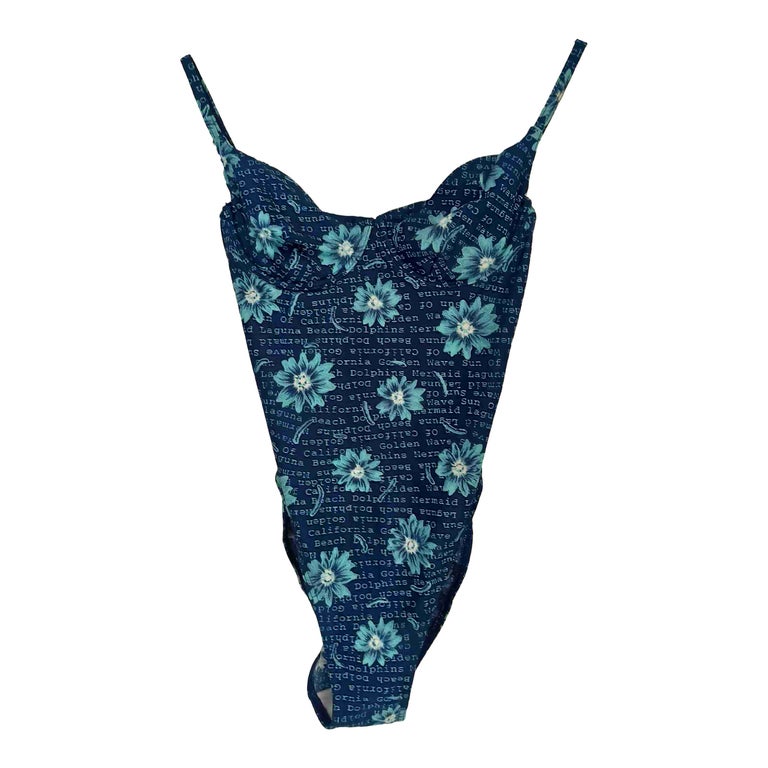 Maillot de bain à fleurs