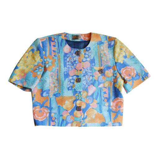 Veste à motifs