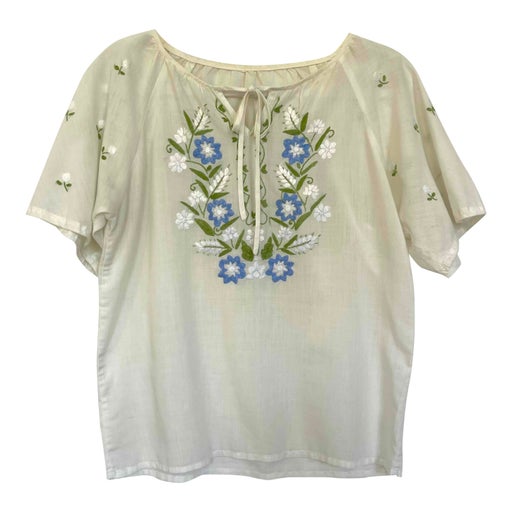 Blouse brodée