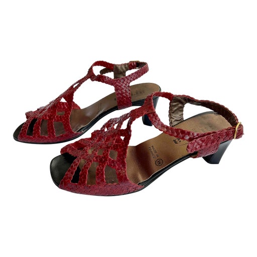 Sandales en cuir