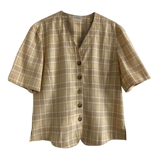 Blouse à carreaux