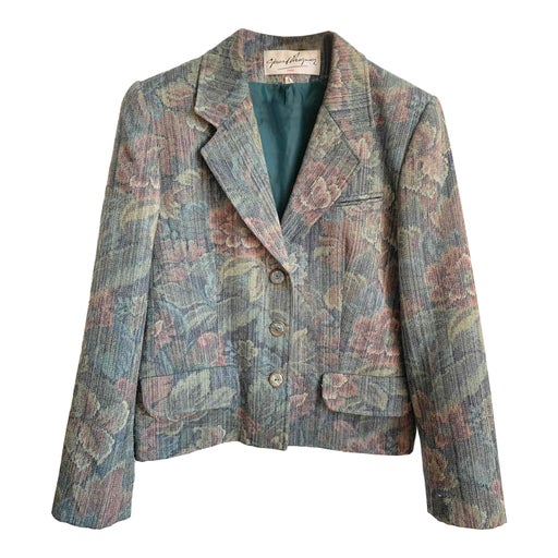 Floral blazer