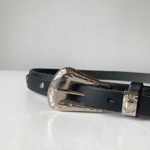 Ceinture western en cuir