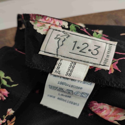 Jupe à fleurs
