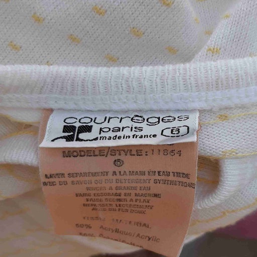 Courrèges sleeveless vest