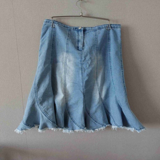 Jupe longue en jean
