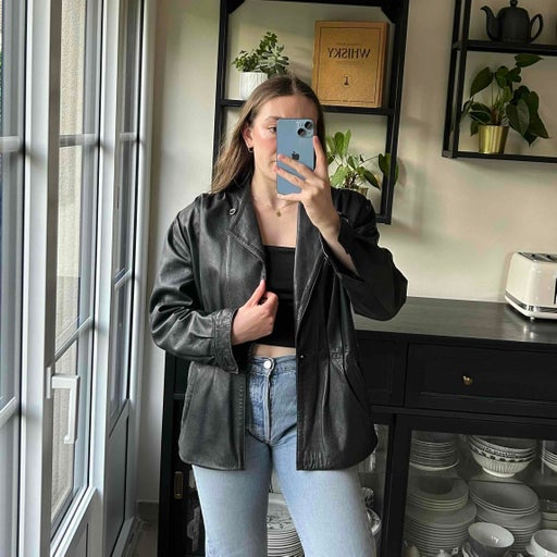 Veste en cuir