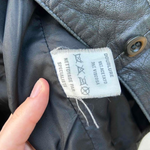 Veste en cuir