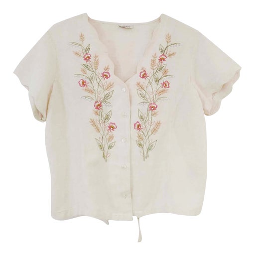 Blouse brodée